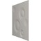 Ekena Millwork 11 7/8in. W x 11 7/8in. H Cole EnduraWall Decorative 3D Wall Panel Covers 0.98 Sq. Ft. WP12X12COGHC - alternate 3
